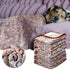 Brown Cozy Fluffy Pet Blankets Set Of 5 Super Soft For Dogs Cats Flannel Throw Washable Mats For Bed Couch