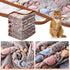 Brown Cozy Fluffy Pet Blankets Set Of 5 Super Soft For Dogs Cats Flannel Throw Washable Mats For Bed Couch