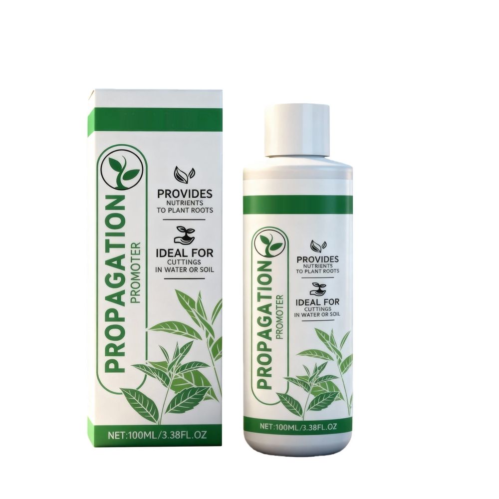 Indoor Plant Propagation Drops Rooting Agent Liquid, Promote Growth, Reduce Transplant Shock, Healthier Roots, For Cuttings, Hydroponics, Indoor and Outdoor Plants
