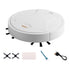 White  Intelligent Sweeping Robot With Mop Function Automatic Charging Vacuum For Hardwood Floor