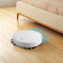 White  Intelligent Sweeping Robot With Mop Function Automatic Charging Vacuum For Hardwood Floor