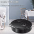 Black  Robot Vacuum And Mop Combo High Suction Self-Charging Slim Design For Hard Floor Pet Hair Removal