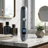4-in-1 Electric Nose Hair Trimmer, LED Display, Waterproof(BLUE)