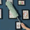 Extendable Electrostatic Duster | Stainless Steel Pole + Microfiber Cloth | Traps Dust & Pet Hair Without Spreading, Reaches High Corners for Effortless Home Cleaning!/pale green