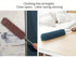 Extendable Electrostatic Duster | Stainless Steel Pole + Microfiber Cloth | Traps Dust & Pet Hair Without Spreading, Reaches High Corners for Effortless Home Cleaning!/pale green