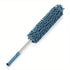 Extendable Electrostatic Duster | Stainless Steel Pole + Microfiber Cloth | Traps Dust & Pet Hair Without Spreading, Reaches High Corners for Effortless Home Cleaning!/pale green