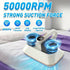Wireless Smart Mite Vacuum, 8000Pa Strong Suction & High-Frequency Tapping, HEPA Filtration, Deep Cleaning for Whole Home.(WHITE)