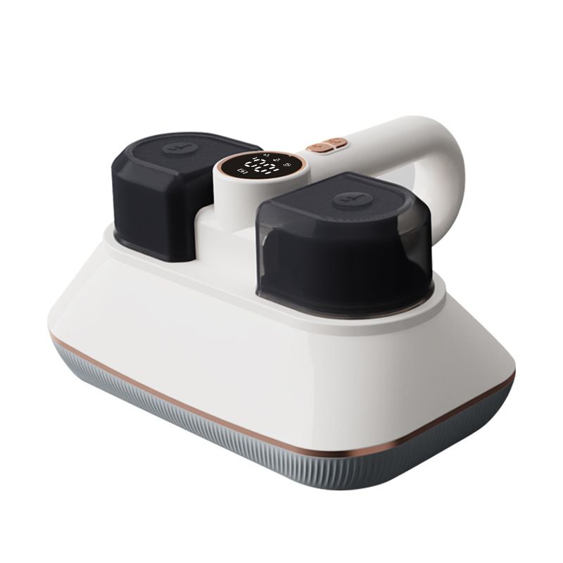 Wireless Smart Mite Vacuum, 8000Pa Strong Suction & High-Frequency Tapping, HEPA Filtration, Deep Cleaning for Whole Home.(silvery grey)