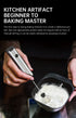 Electric Milk Frother Egg Beater 2-in-1 Type-C Charging 304 Stainless Steel 3-Speed Adjustable Dual Replaceable Heads 1500mAh Coffee Foaming Baking Artifact.*(Double-layer electric milk bubbler+egg beater+storage bracket +TypeC charging cable)