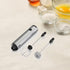 Electric Milk Frother Egg Beater 2-in-1 Type-C Charging 304 Stainless Steel 3-Speed Adjustable Dual Replaceable Heads 1500mAh Coffee Foaming Baking Artifact.*(Double-layer electric milk bubbler+egg beater+storage bracket +TypeC charging cable)