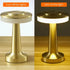 Restaurant, Bar & Cafe Ambiance Light: Luxury Metal Wireless Lamp, Touch Dimming, A Stylish Choice（silver）