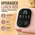 900ml Cordless Electric Heating Lunch Box, 7200mAh Battery, Grey Colour
