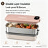 900ml Cordless Electric Heating Lunch Box, 7200mAh Battery, Grey Colour