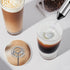 Electric Milk Frother Egg Beater 2-in-1 Type-C Charging Aluminum Alloy Body Dual Interchangeable Heads 1200mAh Coffee Foamer Mixer