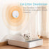 Mini Ozone Anion Purifier: 3 Modes Deodorize & Sterilize, 20dB Quiet, Compact & Portable, Multi-Scene Use.(white)