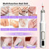 Multi-Functional Nail Drill, 3-Speed, Gentle Gel Removal（WHITE）