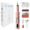 Multi-Functional Nail Drill, 3-Speed, Gentle Gel Removal(pink)
