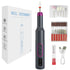 Multi-Functional Nail Drill, 3-Speed, Gentle Gel Removal(grey)