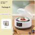 Multifunctional Yogurt Machine Intelligent Constant Temperature Fermentation Food Grade Stainless Steel Space Saving Kitchen(1.2L mechanical version +304 steel liner)