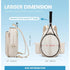 Tennis/Badminton/Squash Multi-Functional Backpack, 3-Way Carrying & Hidden Hook, Perfect for Court & Commute(BLACK)