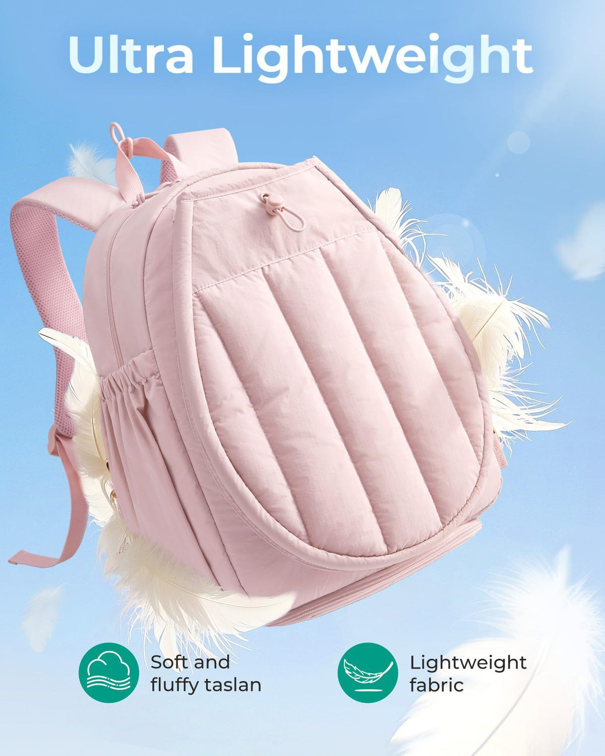 Versatile Tennis Backpack: 20L Large Capacity, Separate Shoe Compartment, All-in-One for Commuting & Training 🎾(camel)