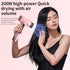 Wireless Ionic Hair Dryer: Portable, Rechargeable, Hot & Cold Air, Fast Drying — Perfect for Home, Travel & Dorm.*white