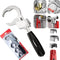 Heavy Duty Plumbing Wrench, 80mm Jaw, ABS Handle, Ideal for Narrow Areas(BLACK Insert card installation)