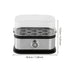 Multifunctional Stainless Steel Egg Cooker, 6-Egg Capacity, with Timer