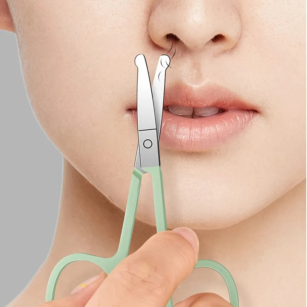 35-in-1 Mint Green Grooming Kit, Stainless Steel Nail Clippers & Foot Care Set with Travel Case, Pedicure Tools for Ingrown Toenails, Perfect Gift