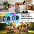 Alarm Clock 15W Wireless Charger Bluetooth Speaker FM Radio White Noise RGB Grey