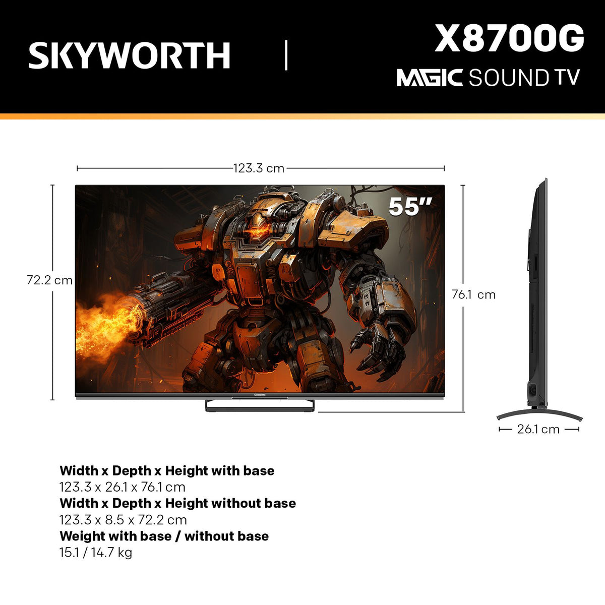 SKYWORTH 55