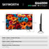 SKYWORTH Q6600H 85" - QLED+ 4K Smart Google TV, Gen 5 Quantum Dot, 120Hz Refresh Rate, AI-Powered Picture, Dolby Audio DBX-tv Audio, Voice Control, Screen Casting, HDR, Eco-Friendly Design