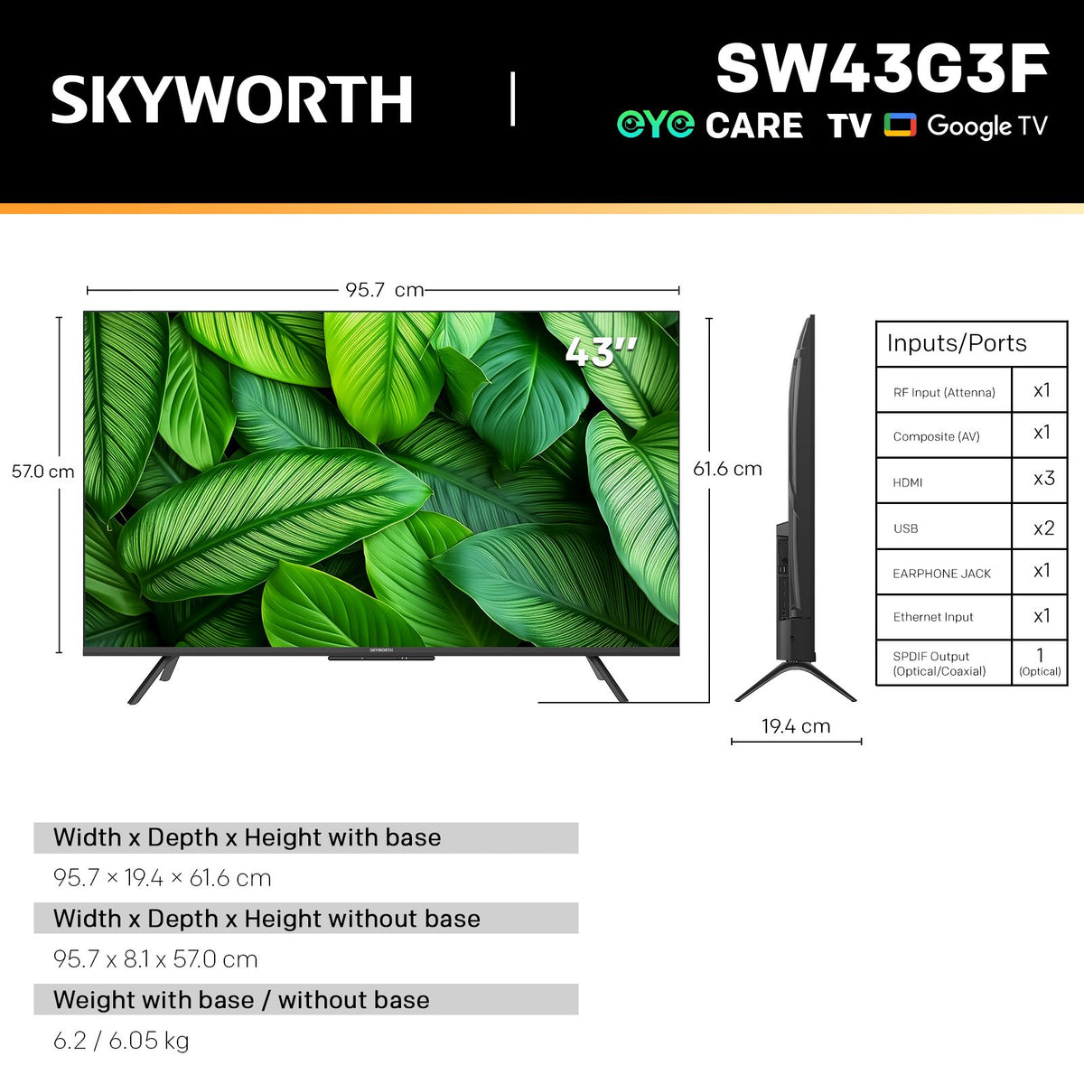 SKYWORTH G3F 43