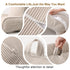 Cozy Reading Pillow with Arms for Bed, Perfect for Relaxing, Reading, Gaming, and More, 80*40*60cm (Beige Gray)