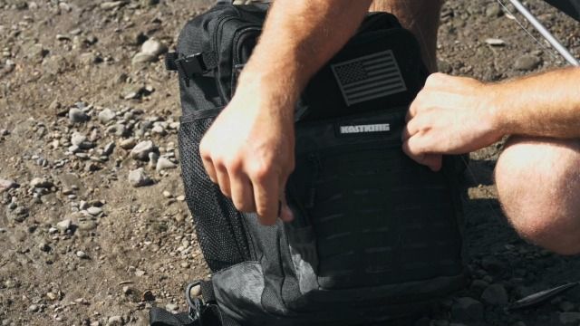 Sling Fishing Bag For Adventure Anglers - Ideal For Hiking, Kayaking, Fishing Trips (Dark Camouflage Black)
