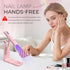 Portable UV Nail Lamp for At-Home Gel Polish Curing, Manicure & Pedicure On-the-Go (Pink)