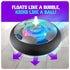 Indoor Hover Soccer Ball for Kids 5-12, Light-Up Fun for Birthday Gifts and Games (iridescent transparent)