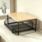Kitchen Countertop Organizer Metal Drawer Storage Solid Hardwood Organizer - Black - Size 01