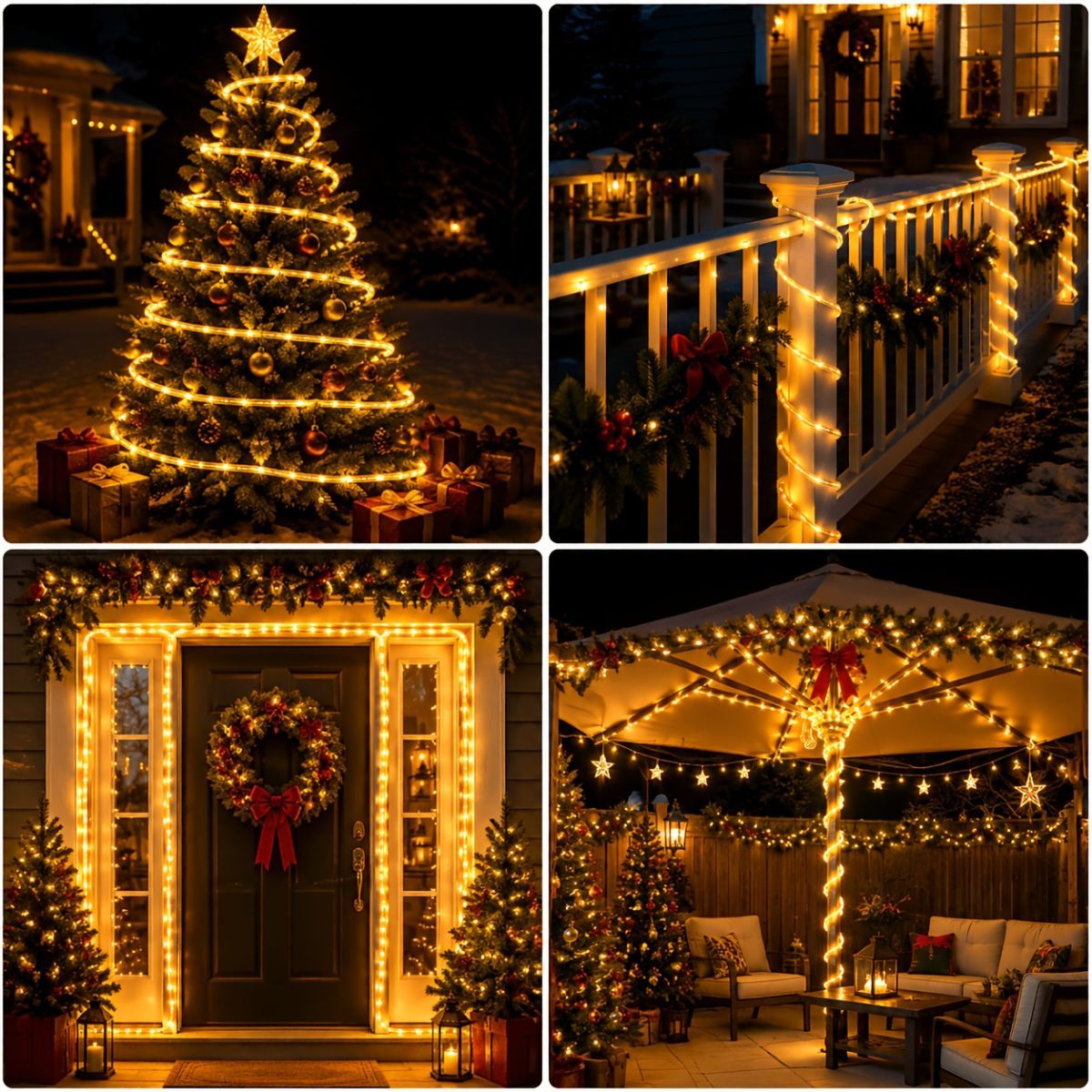 Solar LED String Lights Colorful Party Lights Outdoor Solar Fairy Lights - Multi - Size 20m