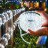 Solar LED String Lights Colorful Party Lights Outdoor Solar Fairy Lights - White - Size 5m