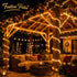 Solar LED String Lights Colorful Party Lights Outdoor Solar Fairy Lights - White - Size 5m