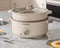 Electric Stew Pot Slow Cooker Multi-Cooker Adjustable Temperature Versatile - Apricot color - Size 01