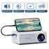 LED Projector Australia Home Cinema Projector Portable Mini Projector Built-In - White - Size 01