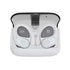 Sports Wireless Earbuds Running Ear-Hooks Pure Bass Earphones Dual LED Display - Black - Size 01
