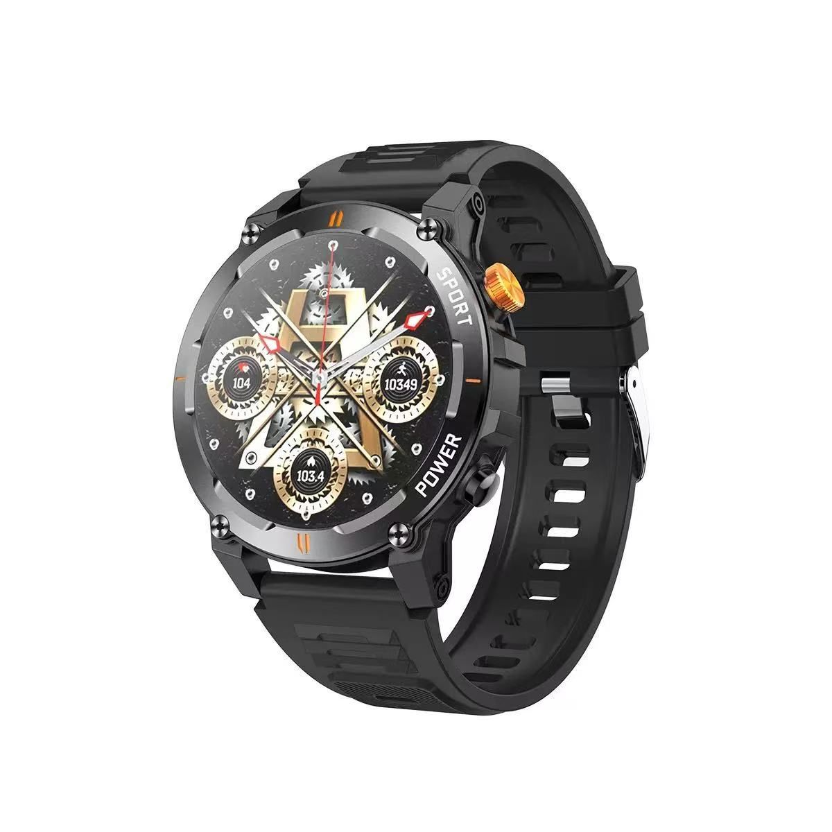 Men'S Smart Watch Sports Watch For Men Activity Tracker Watch Fitness Watch Men - Black - Size 01