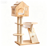 Natural Solid Wood Eco Cat Tree