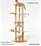 Classic Solid‑Wood Cat Tree