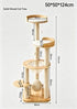 Classic Solid‑Wood Cat Tree