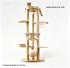 Acrylic Space Capsule Cat Tree