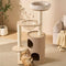 Nordic Grey Felt Cat Tree (Small Size)